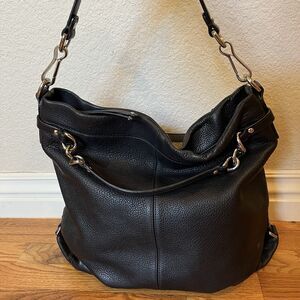 Vintage Coach Brooke Hobo G1182 – F16618 Pebbled Black Leather Shoulder Bag